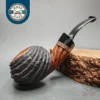 Moonlight "Pine Cone" Author Handmade Briar Pipe, New