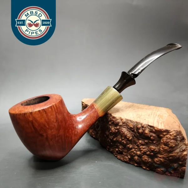 Savinelli Nonpareil 9408 Smooth Acorn Estate Briar Pipe, Italian Estates