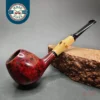 Nording 1998 Hunting Pipe Beaver Smooth Apple Estate Briar Pipe, Danish Estates