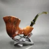 Sven Lar by Michael Kabik Smooth Freehand Estate Briar Pipe, American Estates - Image 3