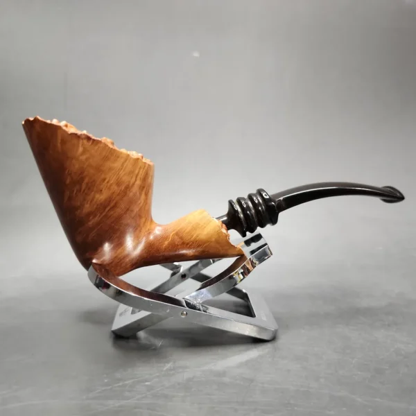 Schulte's / Max Schulte Smooth Freehand Estate Briar Pipe, Unsmoked - Image 3