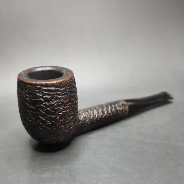 Old England by Sasieni 55 Rusticated Billiard Estate Briar Pipe, English Estates - Image 3
