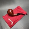 Vauen 6842 Smooth Bent Apple Estate Briar Pipe, Unsmoked, 9mm - Image 3