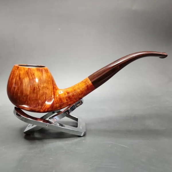 Nording Handmade Grade 17 Smooth Apple Estate Briar Pipe, Danish Estates - Image 3