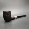 Pre-1970 Savinelli Punto Oro 1028 Sandblasted Billiard Estate Briar Pipe, Italian Estates - Image 3
