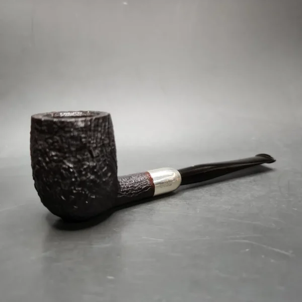 Pre-1970 Savinelli Punto Oro 1028 Sandblasted Billiard Estate Briar Pipe, Italian Estates - Image 3