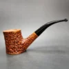 Radice Rind Rusticated Cherrywood Estate Briar Pipe, Unsmoked - Image 3