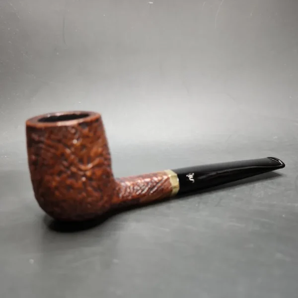 Stanwell Sixtus 208 Sandblasted Billiard Estate Briar Pipe, Danish Estates - Image 3