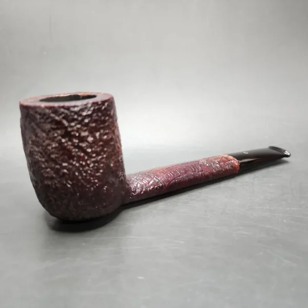 1988 Ashton Pebble Grain LX Sandblasted Canadian Estate Briar Pipe, English Estates - Image 3