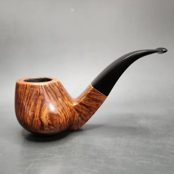 S. Bang Pre-1984 7 Smooth Brandy Sitter Estate Briar Pipe, Danish Estates - Image 3