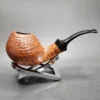 Lasse Skovgaard Sandblasted Brandy Estate Briar Pipe, Danish Estates - Image 3