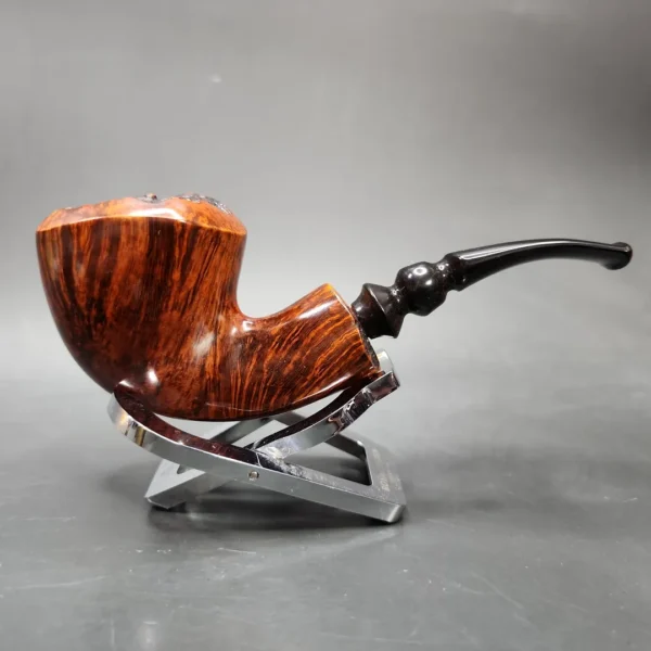 Nording Handmade Smooth Freehand Estate Briar Pipe, Unsmoked - Image 3