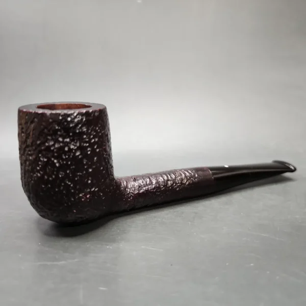1978 Dunhill Shell 51033 Sandblasted Billiard Estate Briar Pipe, English Estates - Image 3