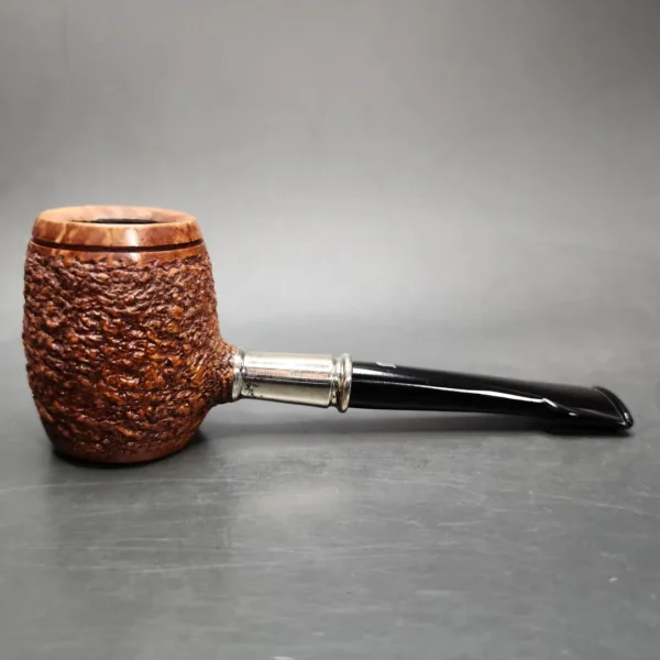 Ser Jacopo Picta Van Gogh 13 Rusticated Poker Estate Briar Pipe, Italian Estates - Image 3