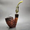 Ben Wade Monte Verdi Rusticated Freehand Sitter Estate Briar Pipe, Danish Estates - Image 3