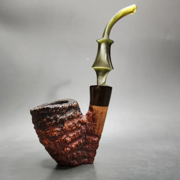 Ben Wade Monte Verdi Rusticated Freehand Sitter Estate Briar Pipe, Danish Estates - Image 3