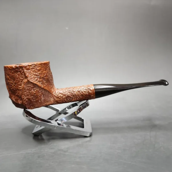 Savinelli Estella 115 EX Rusticated Pot Estate Briar Pipe, Italian Estates - Image 3