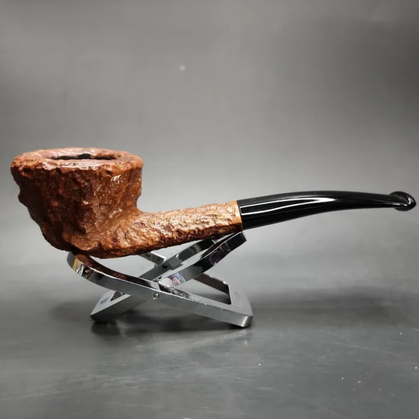 Savinelli Estella 316 EX Rusticated Pot Estate Briar Pipe, Italian Estates - Image 3