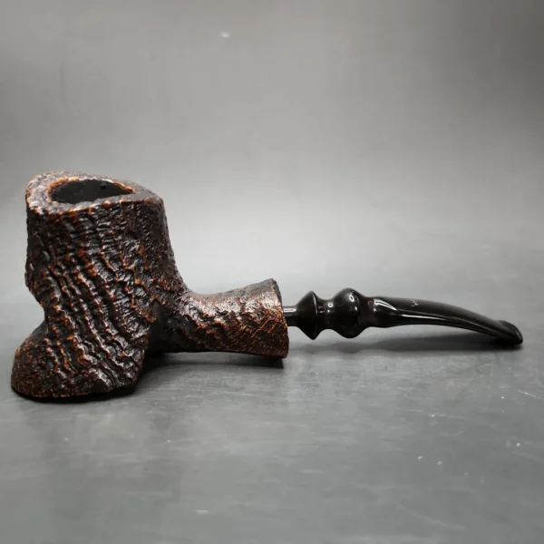 Ben Wade Sandblasted Freehand Estate Briar Pipe, Danish Estates - Image 3