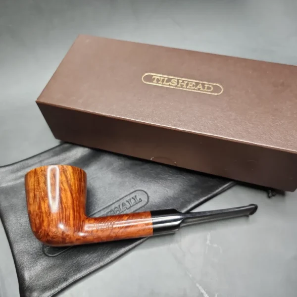 James Upshall Tilshead Large Smooth Dublin Estate Briar Pipe, Unsmoked - Image 3
