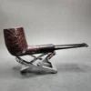 1967 Dunhill Shell 659 4S Sandblasted Billiard Estate Briar Pipe, English Estates - Image 3