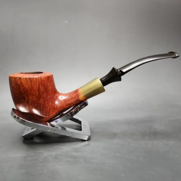 Savinelli Nonpareil 9408 Smooth Acorn Estate Briar Pipe, Italian Estates - Image 3