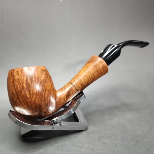 Mario Grandi Smooth Apple Estate Briar Pipe, Italian Estates - Image 3