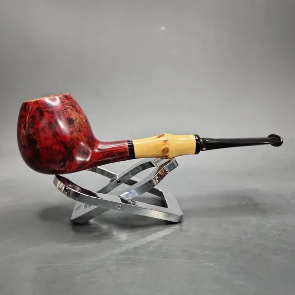 Nording 1998 Hunting Pipe Beaver Smooth Apple Estate Briar Pipe, Danish Estates - Image 3