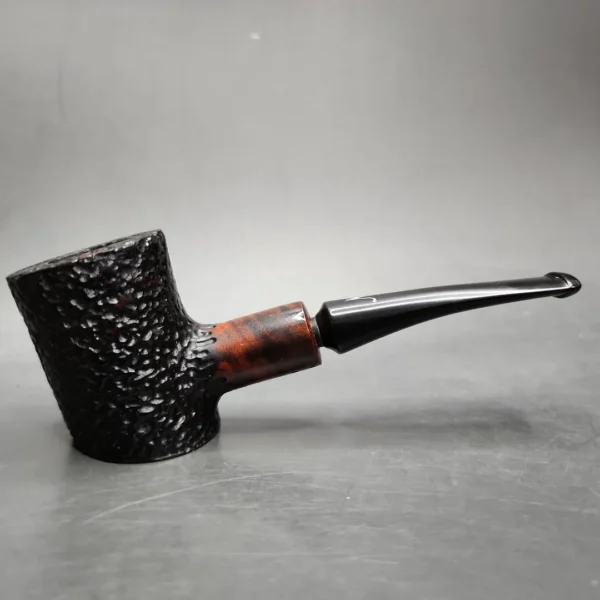 Nording Rusticated Poker Estate Briar Pipe, Danish Estates - Image 3