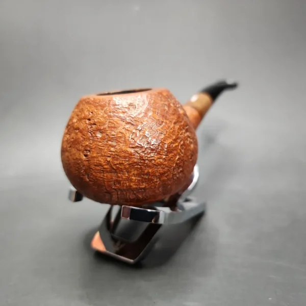 Castello Old Antiquari G Sandblasted Apple Estate Briar Pipe, Italian Estates - Image 4