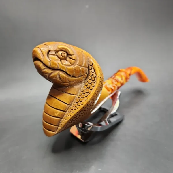 Kenan Cobra Block Meerschaum Pipe, New - Image 4