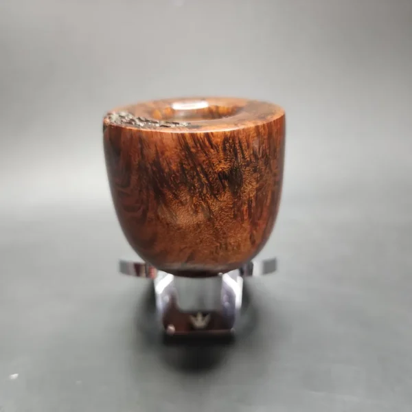 Abb's Artisan Pipes Smooth Pot Estate Briar Pipe, Unsmoked - Image 4