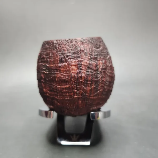 2020 Jack Howell Sandblasted Hawkbill Estate Briar Pipe, Unsmoked - Image 4