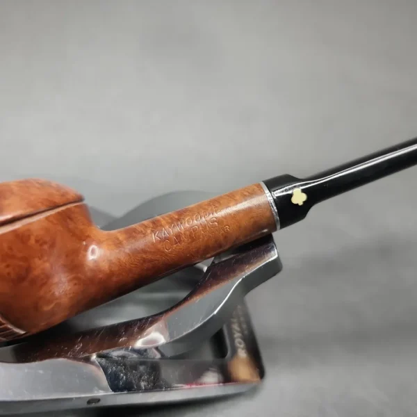 Kaywoodie Campus Squat Rhodesian Estate Briar Pipe, American Estates - Image 4