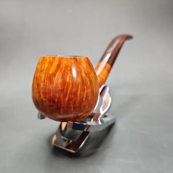Nording Handmade Grade 17 Smooth Apple Estate Briar Pipe, Danish Estates - Image 4