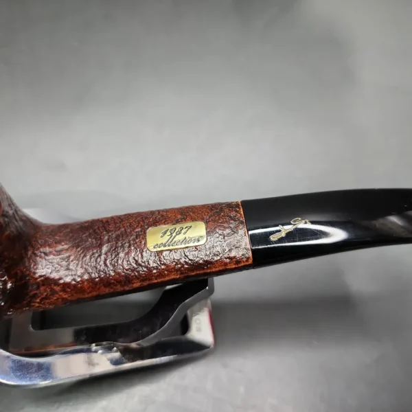 Savinelli Collection 1987 Sandblasted Estate Briar Pipe, 6mm, Italian Estates - Image 4