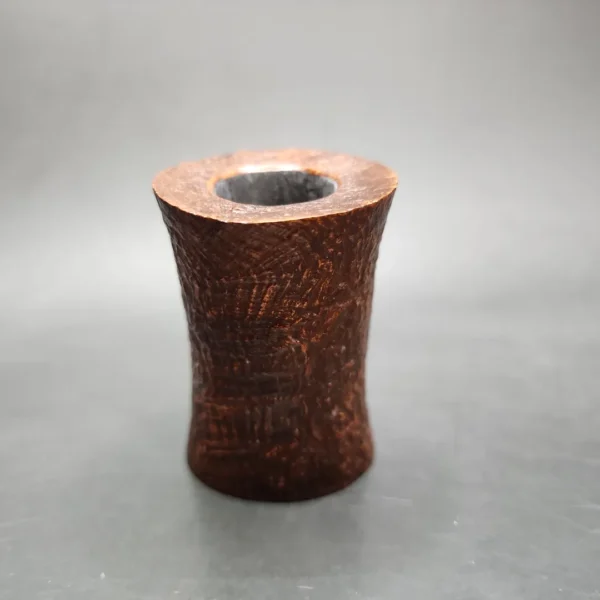 La Biota Sandblasted Poker w/ Antler Handmade Briar Pipe, New - Image 4