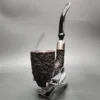 Mauro Armellini Rusticated Calabash Estate Briar Pipe, Italian Estates - Image 4