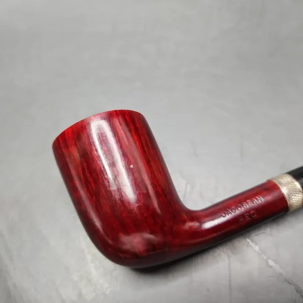 Jacobean Reo by Les Wood Smooth Dublin Estate Briar Pipe, Unsmoked - Image 4