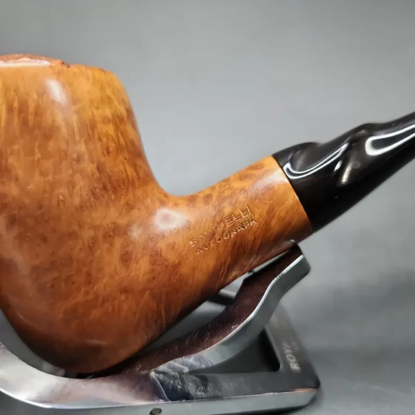 Savinelli Autograph 4 Smooth Freehand Estate Briar Pipe, Italian Estates - Image 4