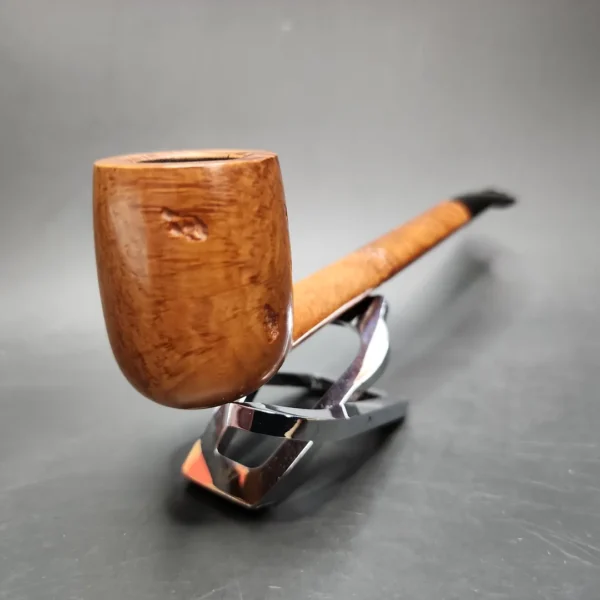 Savinelli Extra Spot Carved Lumberman Estate Briar Pipe, Italian Estates - Image 4