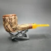 1998 Tom Spanu Sughero Cork Wrapped Billiard Estate Briar Pipe, Italian Estates - Image 4