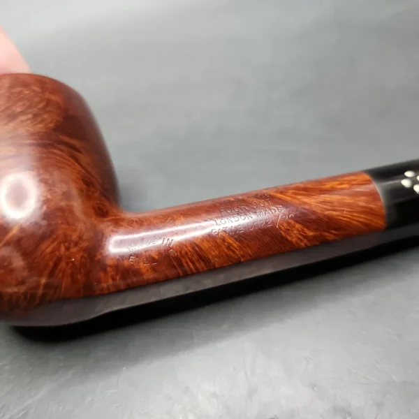 1946-1950 Sasieni Four Dot Buckingham S Patent Era Lovat Estate Briar Pipe, English Estates - Image 4