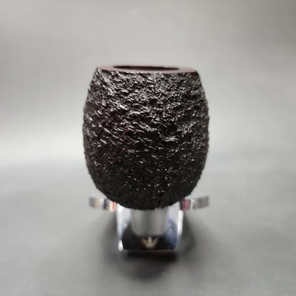 Ferndown Bark 2 Star Silver Spigot Apple Estate Briar Pipe, Unsmoked - Image 4