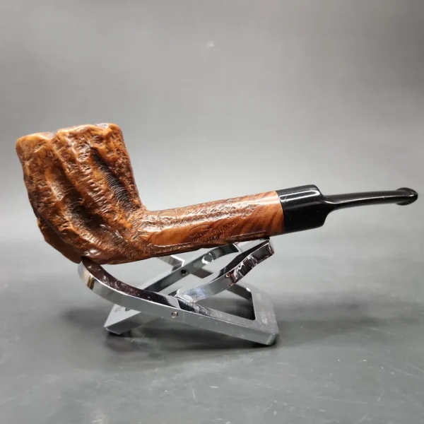 Custombilt Rusticated Lovat Estate Briar Pipe, American Estates - Image 4