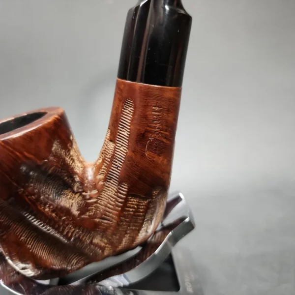 Custombilt Rusticated Oom Paul Estate Briar Pipe, American Estates - Image 4