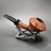 2015 Vermont Freehand Norse Dog Sandblasted Rhodesian Estate Briar Pipe, American Estates - Image 4