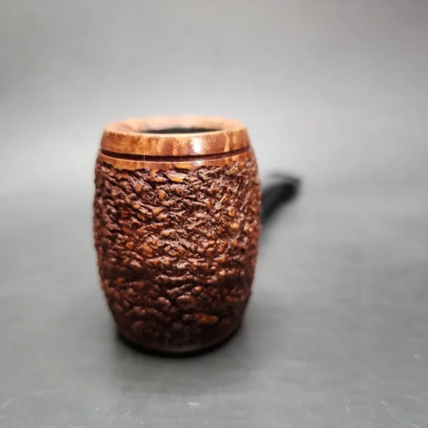 Ser Jacopo Picta Van Gogh 13 Rusticated Poker Estate Briar Pipe, Italian Estates - Image 4