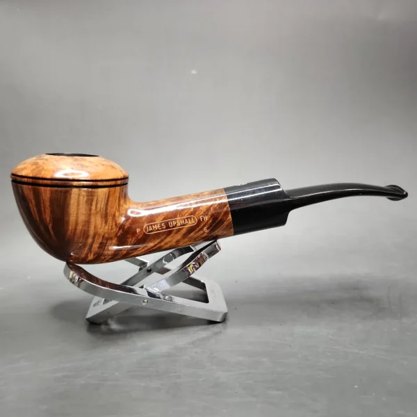 James Upshall P Large Smooth Rhodesian Estate Briar Pipe, Unsmoked - Image 4