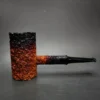 Pipe Tristan Granite Rusticated Poker Handmade Briar Pipe, New - Image 4
